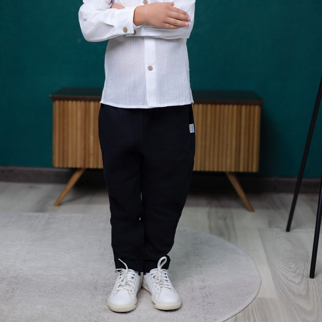 Pantaloni din bumbac 100% - Almira